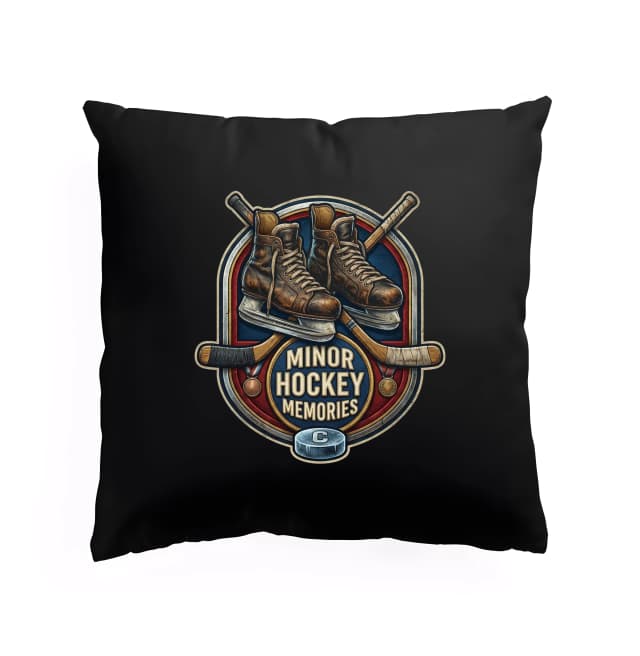 Polštář Věčné Vzpomínky Na Mládežový Hokej Minor Hockey Memories Retro