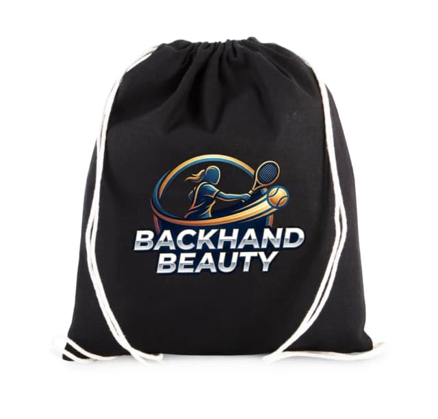 Vak na záda Zářivý Backhand Beauty Tenisová Dynamika Síla A Styl