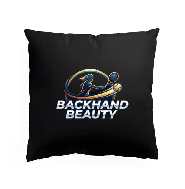 Polštář Zářivý Backhand Beauty Tenisová Dynamika Síla A Styl