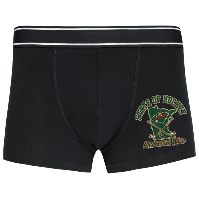 Boxerky Minnesota Wild Srdce Minnesoty Stát Hokeje A Divočiny