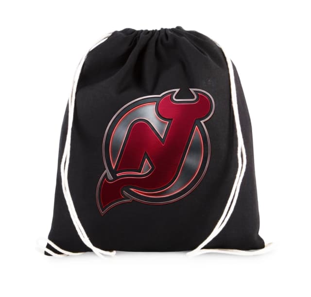 Vak na záda Ďábelský Kovový Emblém New Jersey Devils Červený Lesk