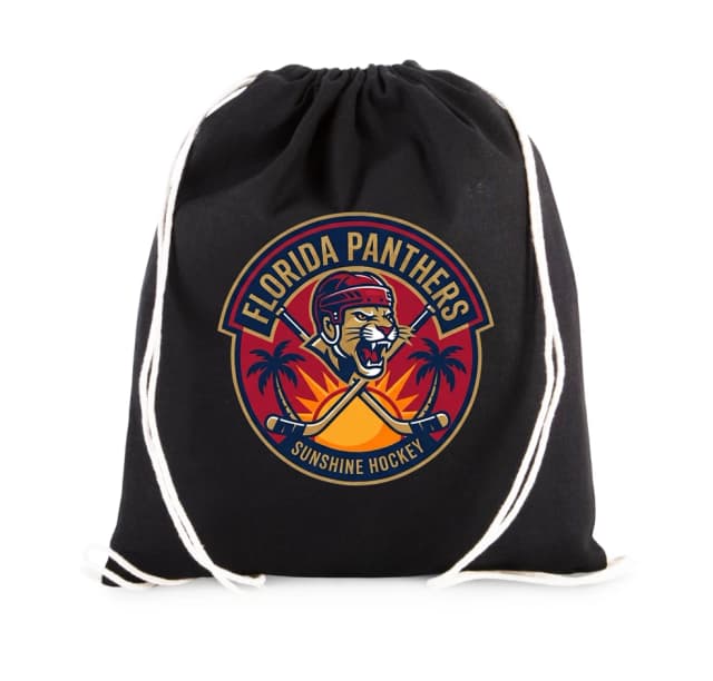 Vak na záda Florida Panthers Sunshine Hockey Tropické Sluneční Palmy A Dravý Panter