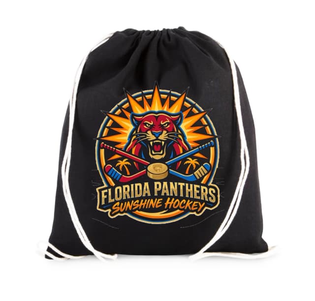 Vak na záda Florida Panthers Sunshine Hockey  Sluneční Panter Síla Palmy A Vášně