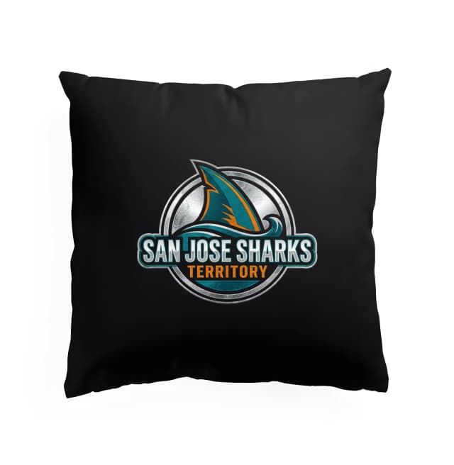 Polštář San Jose Sharks Území Žraloků Síla Tichého Oceánu A Města