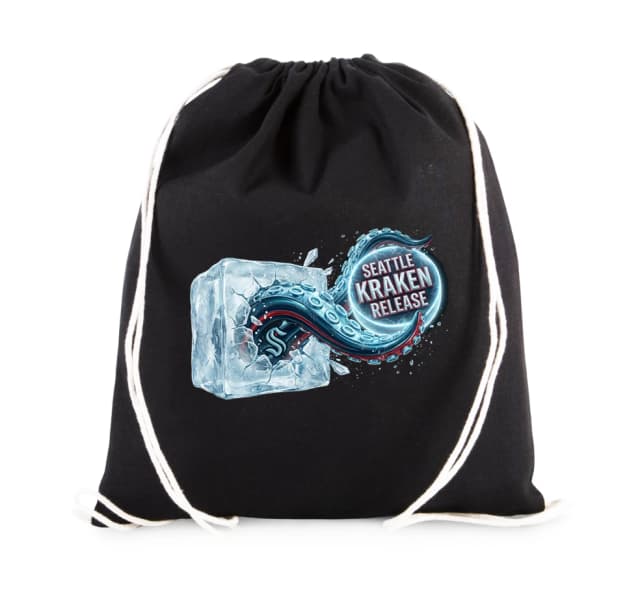 Vak na záda Ledové Uvolnění Seattle Kraken Release Chobotnice Vzestup A Síla