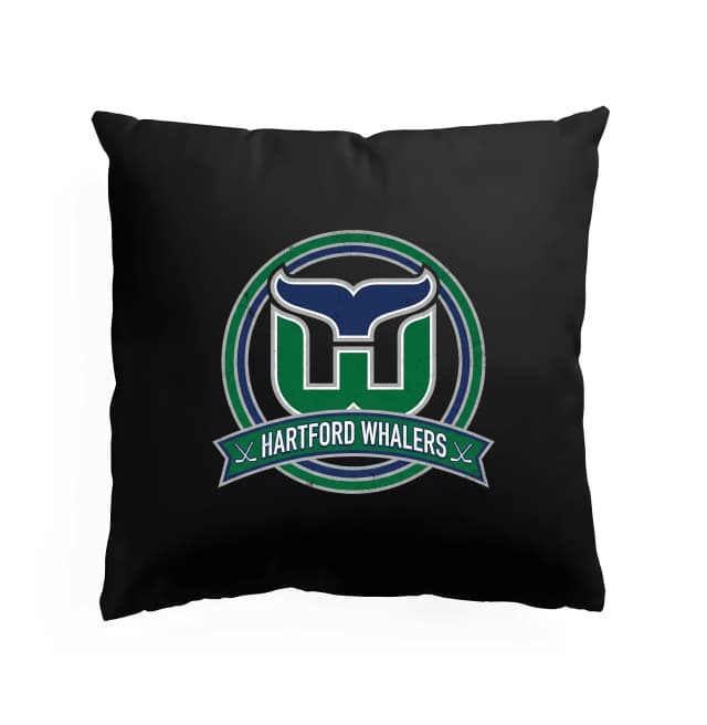 Polštář Hartford Whalers Retro Klasika Návrat Oceánské Ikony S Velrybím Ocasem