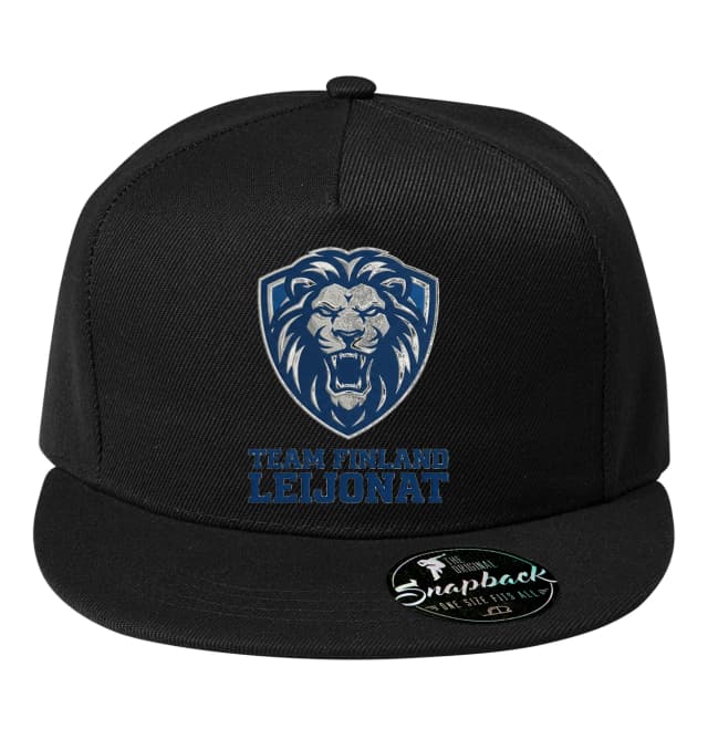Snapback Lví Štít A Hrdinský Řev Team Finland Leijonat
