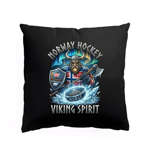 Polštář Severský Duch Norského Hokeje Viking Spirit Pod Aurorou