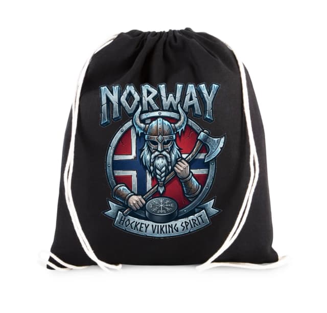 Vak na záda Norway Viking Hokej Duch Vikingů Štít A Sekera Pro Fanoušky