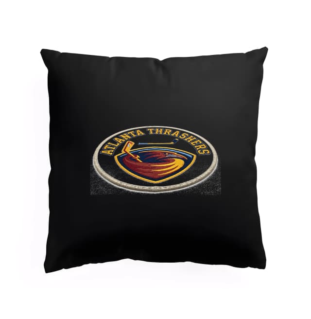Polštář Atlanta Thrashers Retro Vyšívaný Odznak Klasický Hokejový Štít
