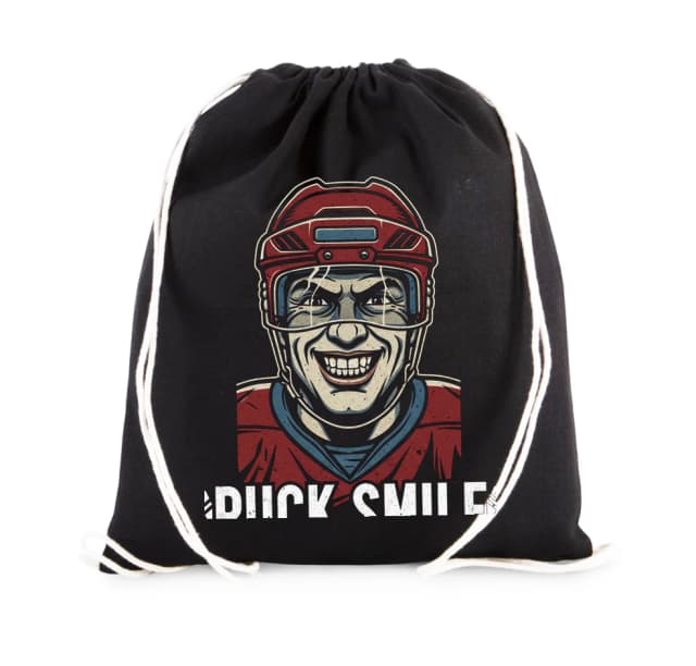 Vak na záda Divoký Hokejový Úsměv Puck Smile Legenda Bez Zubů