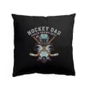 Polštář Hockey Dad A Kouč Hrdý Táta Který Na Ledě Ví Nejlépe