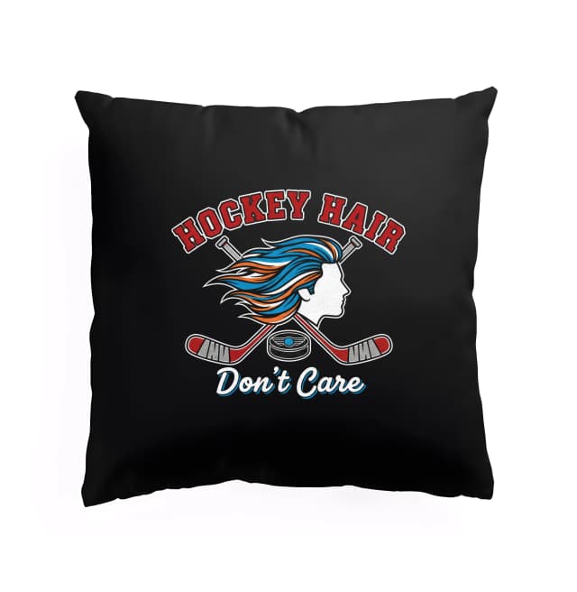 Polštář Hockey Hair Divoké Prameny Hokejová Vášeň A Bezstarostný Duch