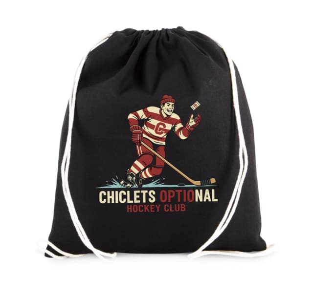 Vak na záda Chiclets Optional Hockey Club Retro Hokejový Hráč S Žvýkačkou