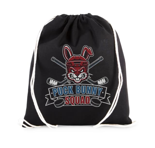 Vak na záda Divoká Puck Bunny Squad Hokejový Králík A Puky