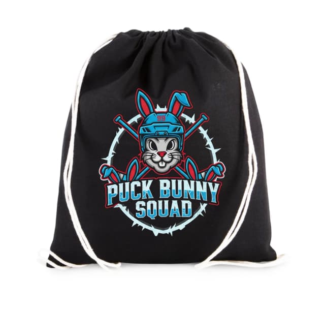 Vak na záda Puck Bunny Squad Vzpoura Ledových Králíků A Hokejových Legend