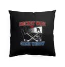 Polštář Hockey Wife Královna Hokejových Večerů A Game Widow