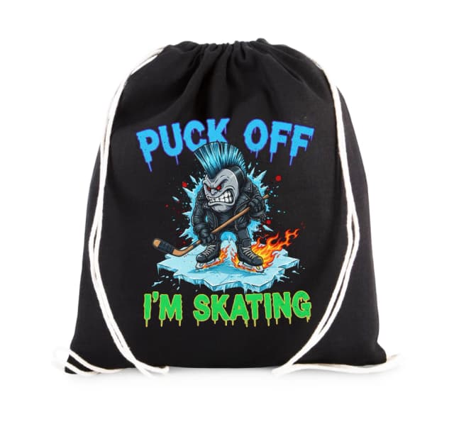 Vak na záda Zlobivý Punkový Puk Puck Off Na Hořícím Ledě