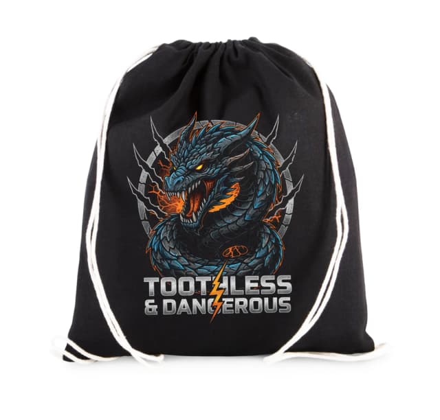 Vak na záda Toothless A Nebezpečný Drak Bleskový Had Temné Síly