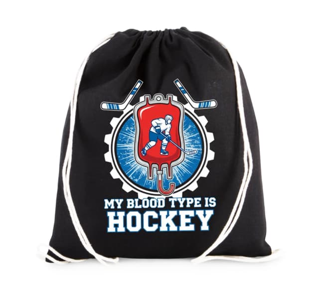 Vak na záda Moje Krevní Skupina Je Hockey