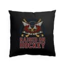 Polštář Vyrostl Na Hokeji Raised On Hockey Křídla Bruslí A Křížové Hole
