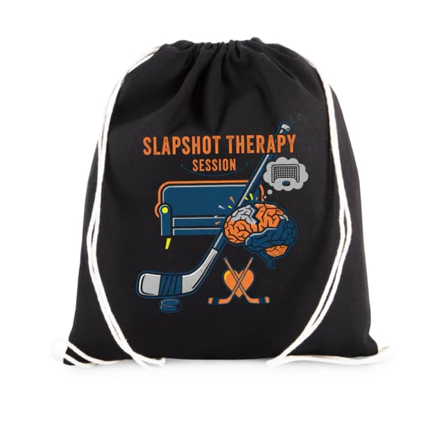 Vak na záda Slapshot Terapeutické Sezení Pro Mozek Srdce A Hokejový Zápal