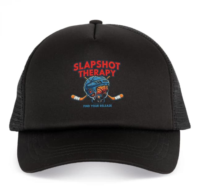 Dětská kšiltovka Slapshot Therapy Najděte Svůj Výstřel Uvolněte Mysl A Sílu
