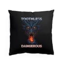 Polštář Toothless Temný Plamenný Drak Bezzubý A Nebezpečný Symbol