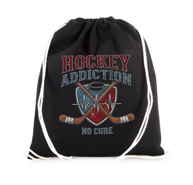 Vak na záda Hockey Addiction Žádná Léčba Věčná Hokejová Vášeň