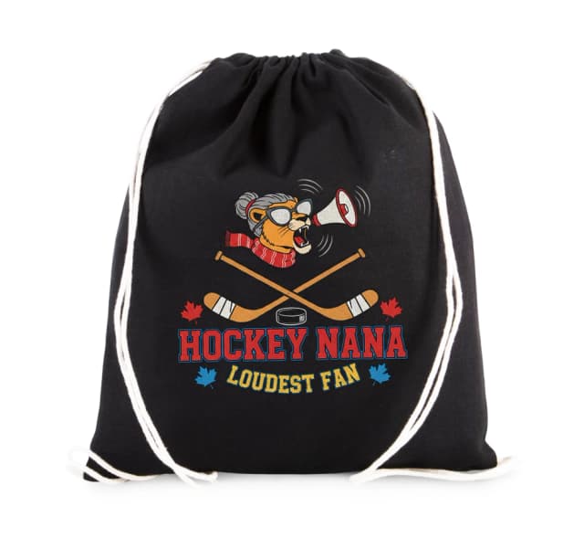Vak na záda Hockey Nana Nejhlasitější Fanynka S Megafonem A Šálou