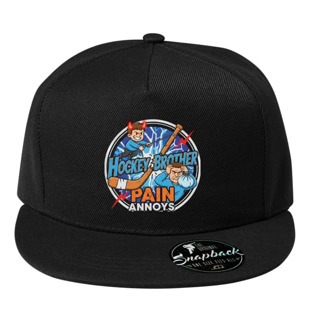 Snapback Hockey Brácha Škodolibá Pomsta Která Způsobí Bolest