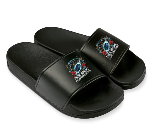 Pantofle Když Puck Padá Celý Hokejový Svět Se Zastaví