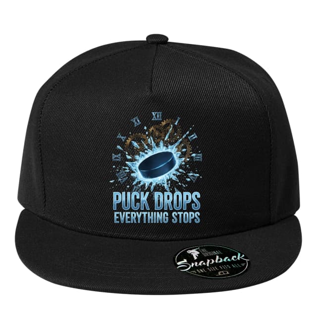 Snapback Když Puck Padá Všechno Se Zastaví  Hokej Vládne Času