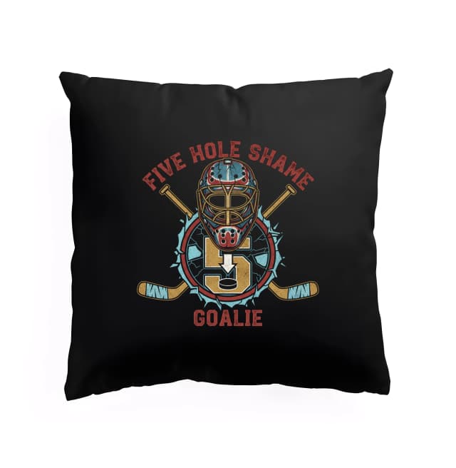 Polštář Five Hole Hanba Brankářův Brutální Pád A Legenda O Pěti Dírách