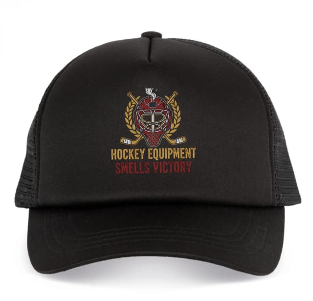 Dětská kšiltovka Vůně Vítězství Brankářská Maska A Hockey Equipment