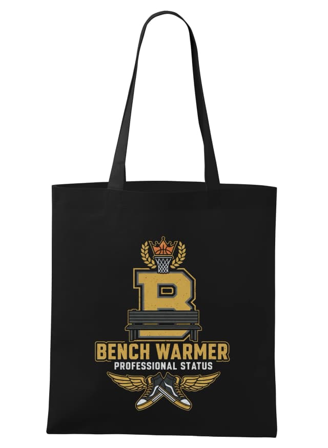 Nákupní taška Bench Warmer Profesionální Status Krále Lavičky S Křídly Vítězů