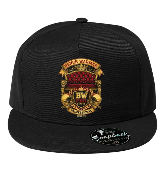Snapback Koruna Lavičkového Krále Bench Warmer Pro Profesionální Status A Prestiž