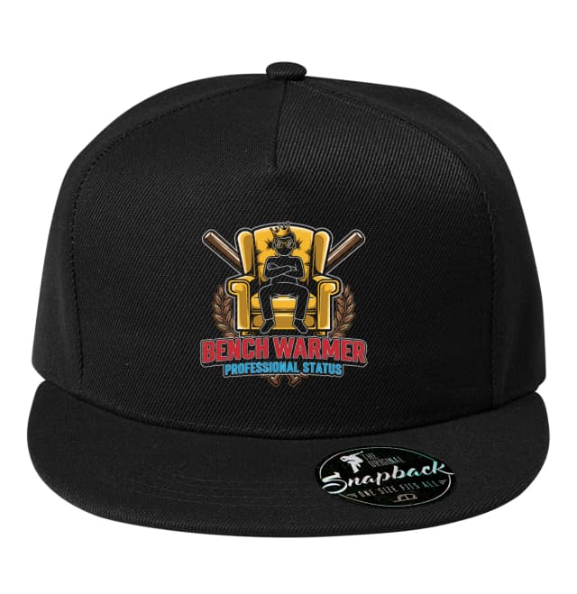 Snapback Bench Warmer Král Lavičky S Korunou A Profesionálním Statusem