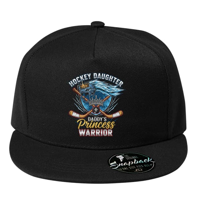 Snapback Hockey Daughter Tatínkova Princezna Hrdinná Hokejová Válečnice
