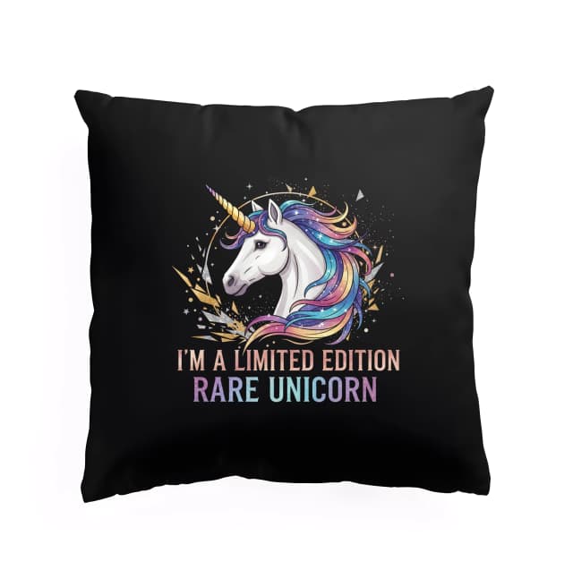 Polštář Limitovaná Jiskřivá Edice Vzácného Rare Unicorn Pro Snílky