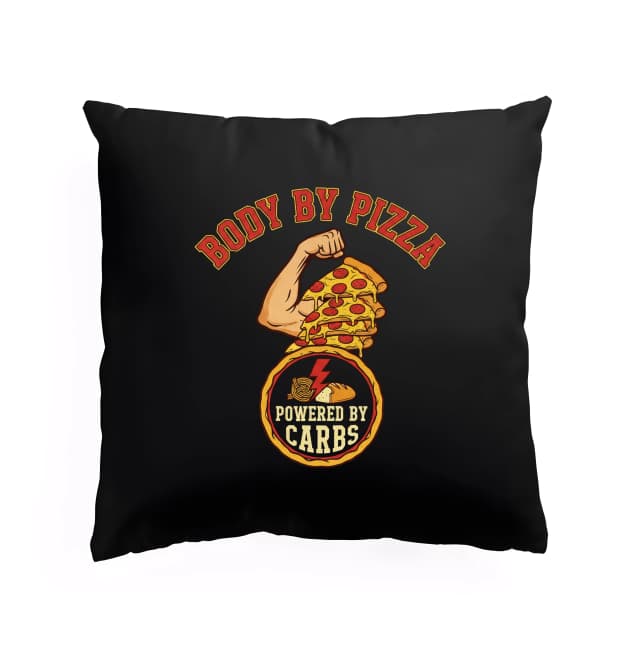 Polštář Síla Pizzy Body By Pizza Poháněno Sacharidy A Energií