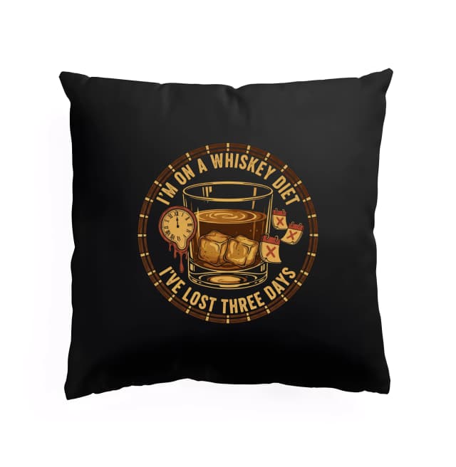 Polštář Na Whiskey Dietě Ztratil Jsem Tři Dny A Čas