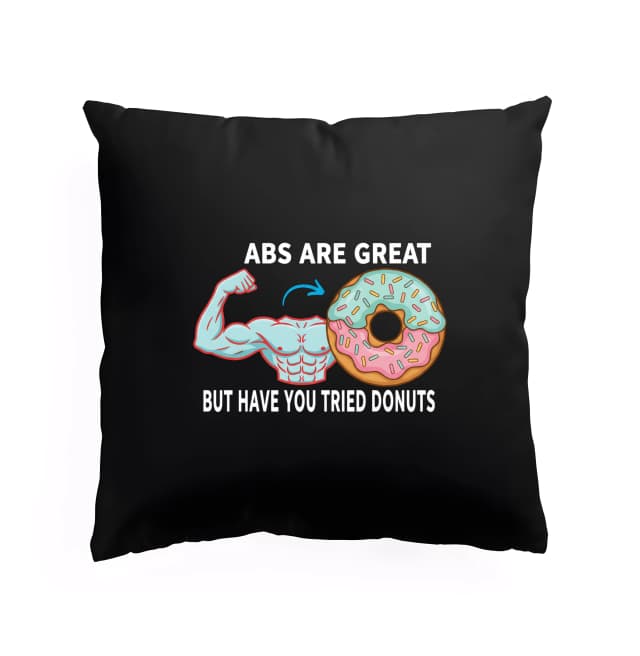 Polštář Abs Jsou Skvělé Ale Zkusil Jsi Někdy Donuts