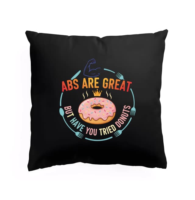 Polštář Abs Jsou Skvělé Ale Co Takhle Vyzkoušet Lahodné Donuts