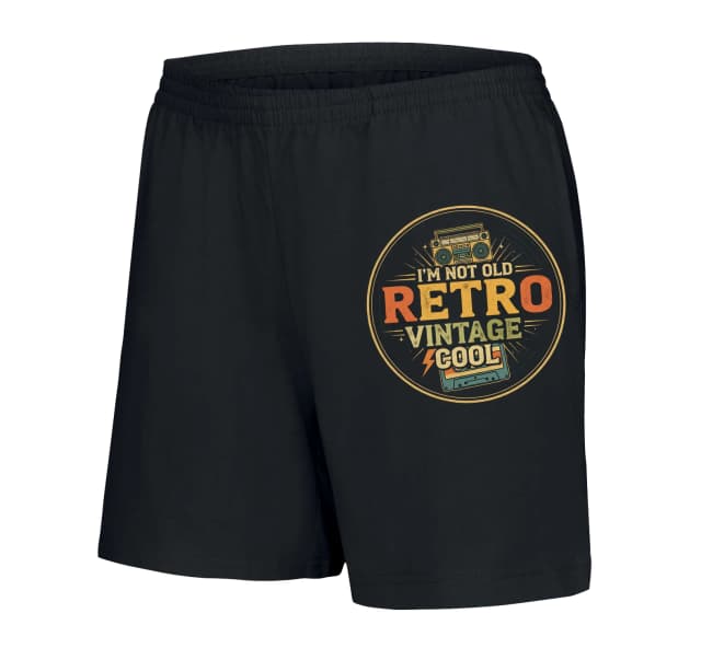 Dámské šortky Nejsem Starý Jsem Retro Vintage A Úplně Cool
