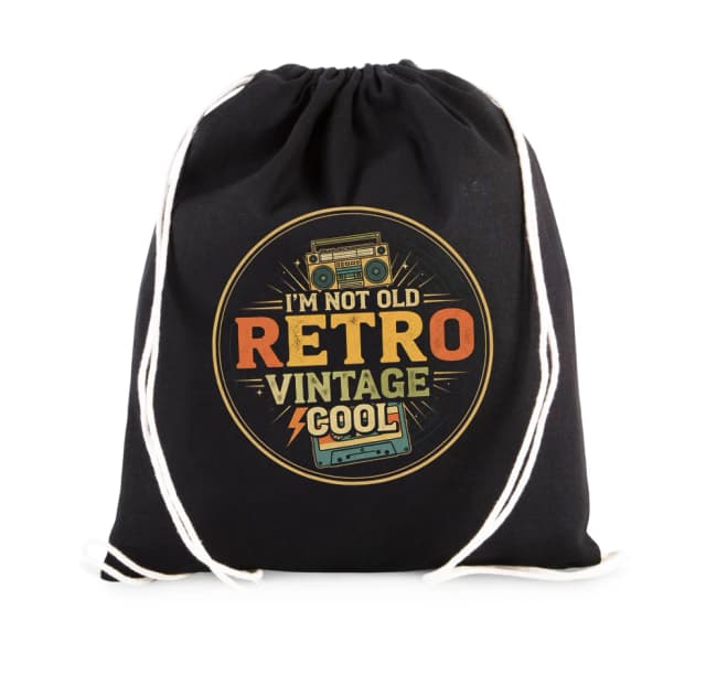 Pytlík Nejsem Starý Jsem Retro Vintage A Úplně Cool