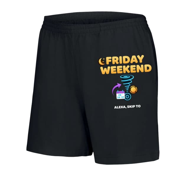 Dámské šortky Začaruj Pátek S Alexou Friday Weekend Přeskoč Do Víkendu