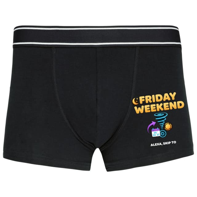 Pánské spodní prádlo Začaruj Pátek S Alexou Friday Weekend Přeskoč Do Víkendu