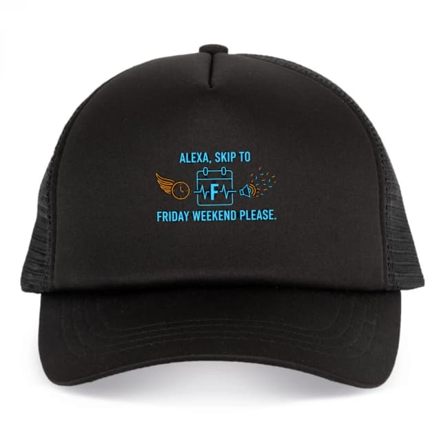 Trucker čepice Alexa Skoč Rovnou Na Friday Weekend Prosím