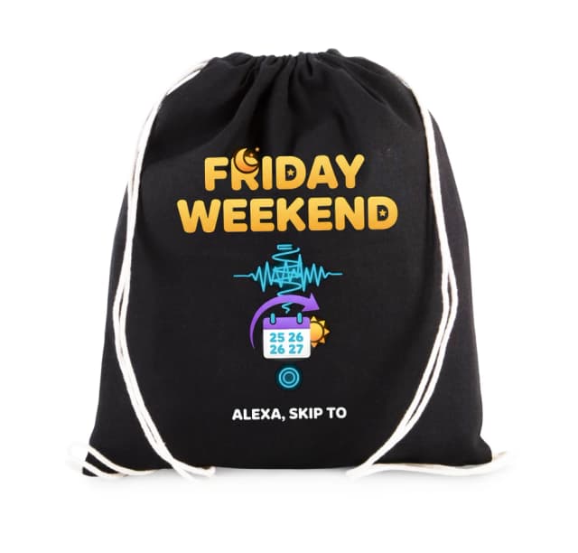 Pytlík Alexa Přeskoč Na Friday Weekend Teď Prosím